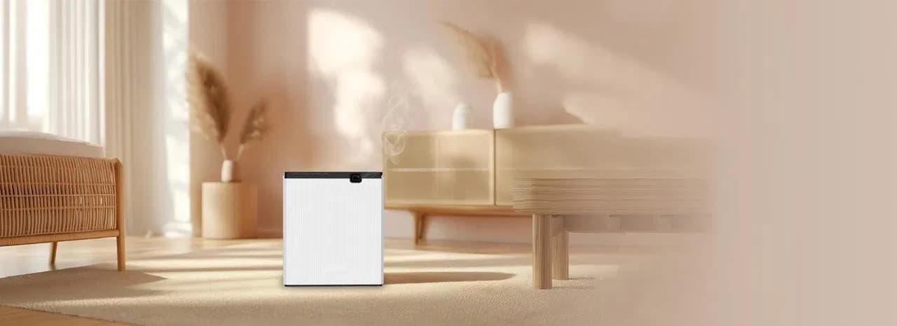 Difusor Inteligente HVAC instalado en ambiente